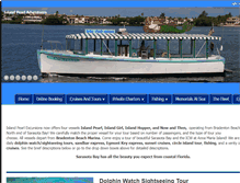 Tablet Screenshot of islandpearlexcursions.com